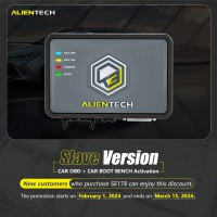 CAR OBD + CAR BOOT BENCH Activation for New Alientech KESS3 Slave Users