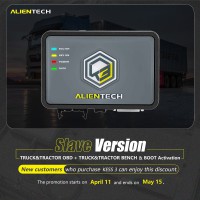 ALIENTECH KESS3 V3 Slave Version TRUCK&TRACTOR OBD + TRUCK & TRACTOR BENCH & BOOT Activation