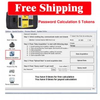 5 Tokens for VVDI MB BGA Tool and VVDI Key Tool Plus Password Calculation