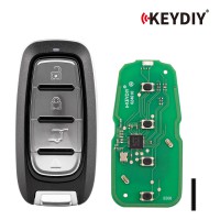 KEYDIY KD ZB27-4 Universal Smart Remote Key 4 Buttons for Chrysler Type 5pcs