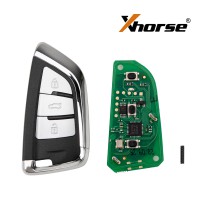 Xhorse XSDFX1EN 3 Buttons Knife Style Universal Smart Key 5pcs/Lot