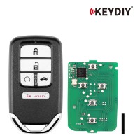 KEYDIY KD ZB10-5 Universal Smart Remote Key 4+1 Buttons for Honda Type 5pcs
