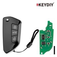 KEYDIY KD NB33-3 Universal Flip Remote Key 3 Buttons for VW Type 5pcs