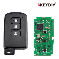 KEYDIY KD TB06-3 Universal Smart Remote Key 3 Buttons for Toyota Type 5pcs
