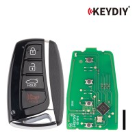 KEYDIY KD ZB39-4 Universal Smart Remote Key 3+1 Buttons for Hyundai Type 5pcs