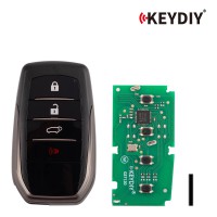 KEYDIY KD ZB35-4 Universal Smart Remote Key 3+1 Buttons for Toyota Type 5PCS
