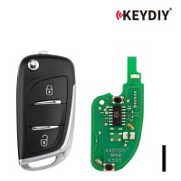 KEYDIY KD B11-2 Universal Flip Remote Key 2 Buttons for PSA Type 5PCS