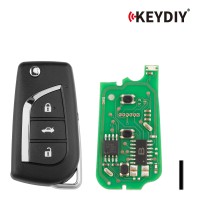 KEYDIY KD B13-3  Universal Flip Remote Key 3 Buttons for Toyota Type 5PCS