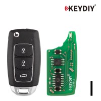 KEYDIY KD B28-3 Universal Flip Remote Key 3 Buttons for Hyundai Type 5PCS