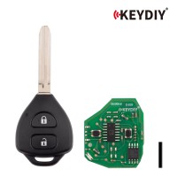 KEYDIY KD B05-2 Universal Remote Key 2 Buttons for Toyota Type 5PCS