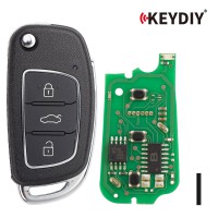 KEYDIY KD B16-3 Universal Flip Remote 3 Buttons Key for Hyundai KIA Type 5PCS
