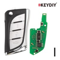 KEYDIY KD B24-4 Universal Flip Remote Key 4 Buttons for Lexus Type 5PCS