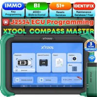 XTOOL COMPASS Master Identifix Smart Diagnostic J2534 ECU Programming OBD2 Scan Tool