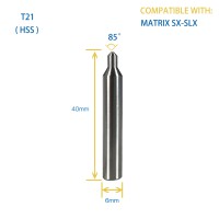 GODIAG T21 85° Tracer D6x85°x40x1T-P-0.8 For SILCA MATRIX PRO, MATRIX EVO, MATRIX SLX, MATRIX SX, MATRIX S