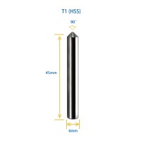 GODIAG T1 90° Tracer φ6x90°x48L-0.7 For SILCA MATRIX PRO, MATRIX EVO, MATRIX SLX, MATRIX SX, MATRIX S