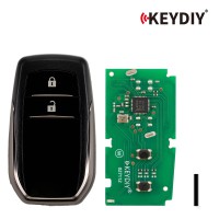 KEYDIY KD ZB35-2 Universal Smart Remote Key 2 Buttons for Toyota Type 5PCS