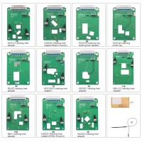 KEYDIY Clamp Adapter Type 11 Pieces of Adapter Boards Work with KD-X4, KD MAX and Other Devices Support Permanent Free Use