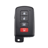 KEYDIY KD TB06-4 Universal Smart Remote Key 3+1 Buttons for Toyota Type 5PCS