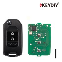 KEYDIY KD B10-2 Universal Flip Remote Key 2 Buttons for Honda Type 5PCS