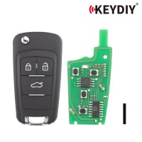 KEYDIY KD B18-3 Universal Flip Remote Key 3 Buttons for Chevrolet Type 5PCS