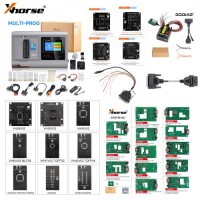 Xhorse Multi Prog + MQB48 Adapters 13 pcs + Exclusive Adapter 13 pcs + MQB RH850 + G-V ECU Cable + ECU GPT Cable Full Adapter Kit