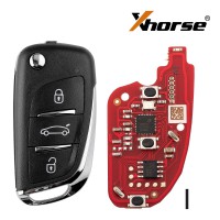 XHORSE XKDS20EN DS Type Universal Remote Key Black Second Generation 5pcs/lot