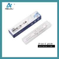 Abudu ABUDU HU127-HU100R Inner Mill Two-Track Unlocking and Reading Tool, Tooth Depth (8-cut) IC CARD: 1360