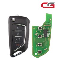 CGDI C13-000006 CAD.LAC(4 BTN) 4 Buttons Wire Remote Used with CGDI K2 Remote Key Programmer 5pcs/lot