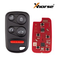 XHORSE XKHO23EN BEN.T Style Wired Remote 4 Buttons Second Generation Universal Remote 5PCS