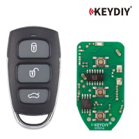 KEYDIY KD B20-3 Universal Remote Key 3 Buttons for Hyundai Azera Type 5PCS