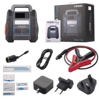 TOPDON V4500 Plus 2-in-1 4500 Peak Amp Jump Starter & Battery/System Tester