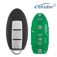 Lonsdor NS30-0CNS30 for Nissan/Infiniti Smart Key 3 Buttons Supports ID46 ID47 ID4A
