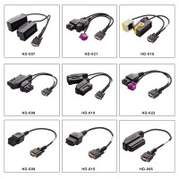 OBDSTAR ECU MASTER C Configuration HD Cable Set 19 Pieces of Cables