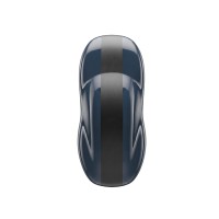 KEYDIY C29A771 Smart Key Titanium Gray Color Without Buttons
