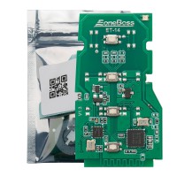 EONEBOSS ET14  Bluetooth Smart Key 4 Buttons 4A(AA, BA) PCB Key Board Only