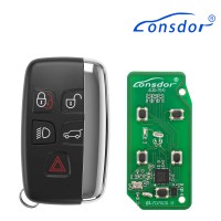 LONSDOR 2010-2018 For Land Rover & For Jaguar Universal Smart Key 315MHz /433MHz 2-in-1 5PCS