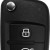 XHORSE XNA600EN Wireless Universal Remote Key A6L Style Flip 3 Buttons for VVDI Key Tool English Version 5pcs/lot