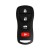 3+1 Button Remote Key for Nissan 315Mhz FCC ID KBRASTU15