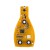 Xhorse VVDI BE Key Pro V3.2 Yellow Board 315Mhz/433Mhz No Bonus Points 5 pcs/lot