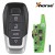 Xhorse XKFEF6EN 4 Buttons Universal Wire Remote Key 5pcs/Lot
