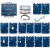 LONSDOR Adapter Encrypted Solder-Free Adapter Kit 15 Pieces of Adapter Boards