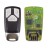 [With Key Shell] OEM-Solution XHORSE XSMA4YEN A4 AUDI Style New Version PCB 5PC