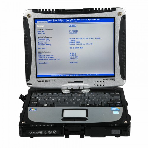 V2020.9 MB SD C5 Star Diagnosis Plus Panasonic CF52 Laptop 500GB HDD Software Installed Ready Direct  Use
