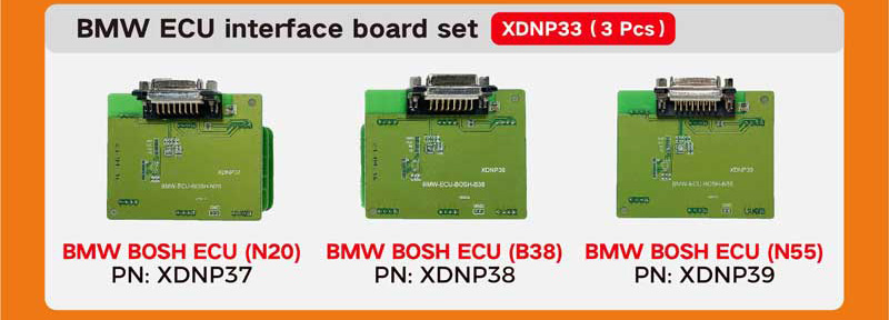 Xhorse BMW N20, B38, N44 ECU Interface Board Set