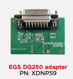 Xhorse VW EGS Adapter XDNP55 DQ200/ XDNP56 DL382/ XDNP58 DL501/ XDNP59 DQ250/ XDNP60 VL381 Adapter