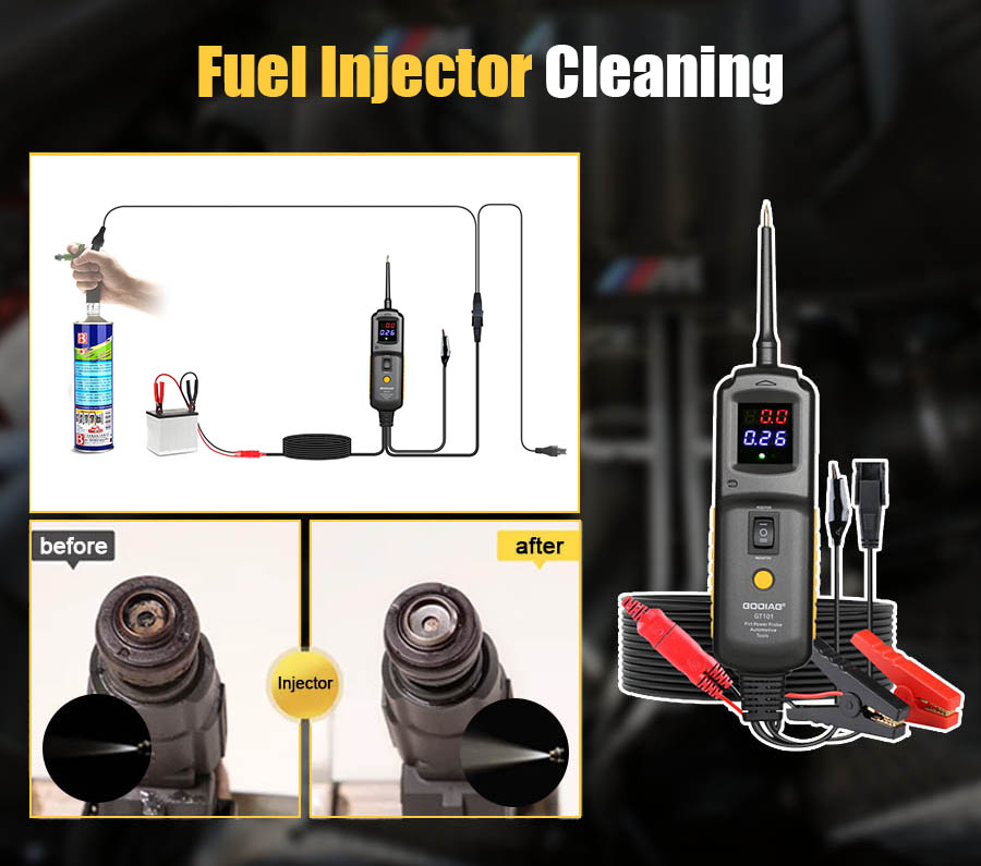 Fuel injector cleaning