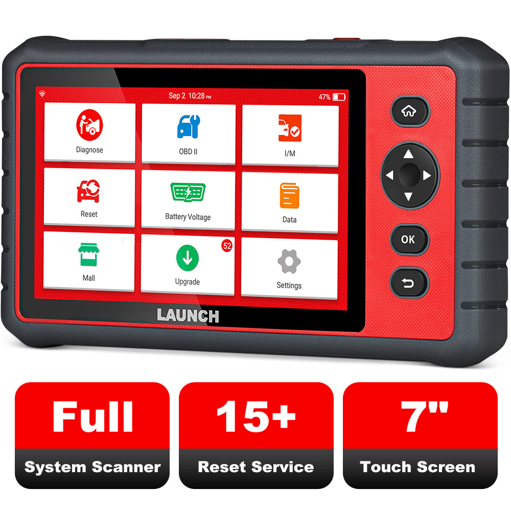 (EU Ship No Tax)LAUNCH X431 CRP909E OBD2 Car Code Reader Scanner Full System Diagnostic Tool with 15 Reset Service