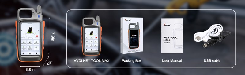 VVDI Key Max  Package list
