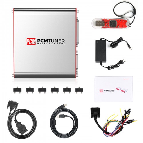 PCMtuner ECU Programmer 67 Modules in 1 + GODIAG GT107 DSG Gearbox Data Read/Write Adapterw with GT105 + Breakout Tricore Cable