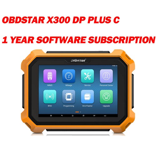 Software Subscription OBDSTAR X300 DP Plus C Version Full Package 3 Years Software Update Renew Service